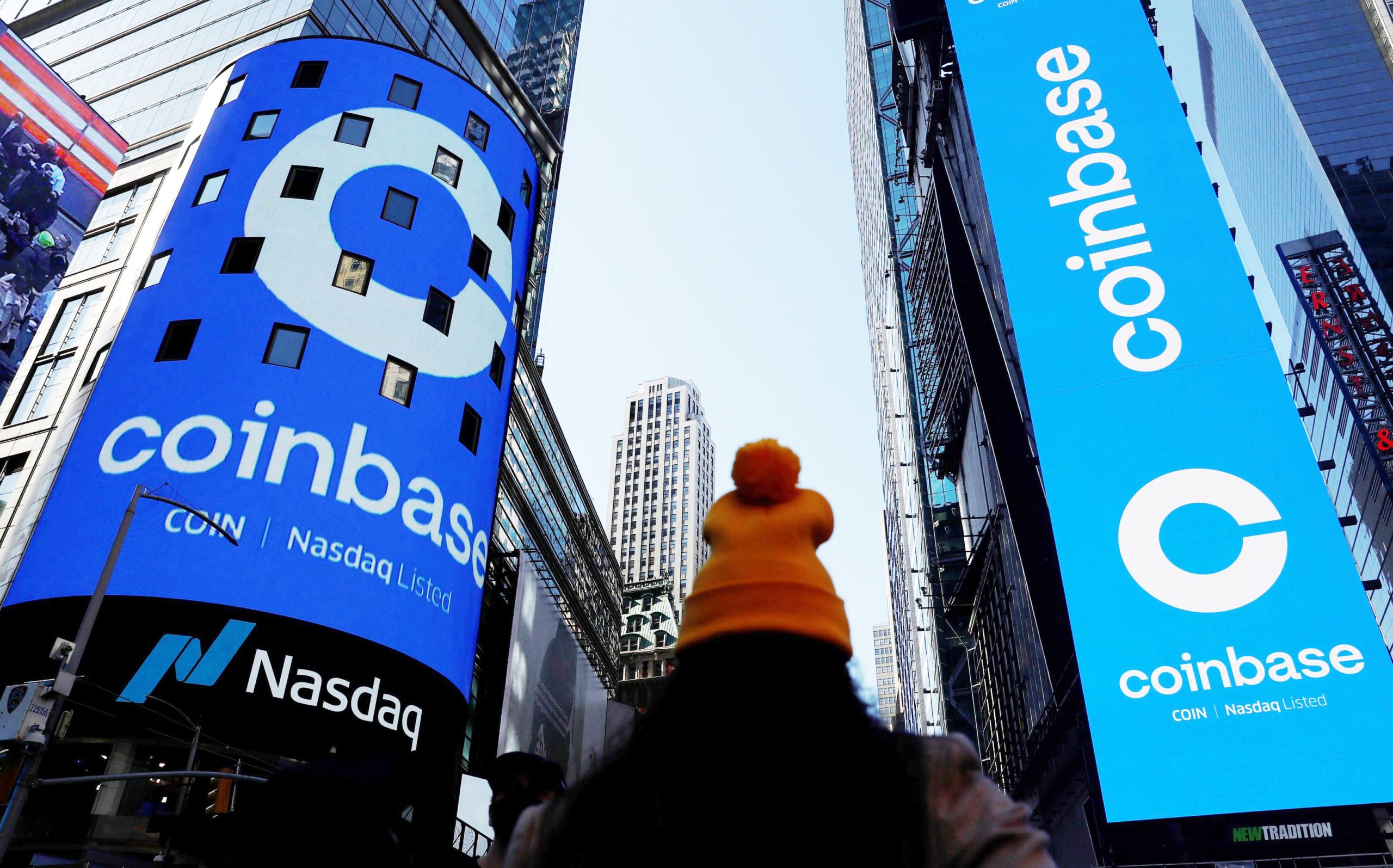 Coinbase valued at $86B closes at $328.28 per share in its ...